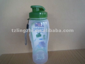 600ML plastic sports water bottle/kettle/kanteen/jug