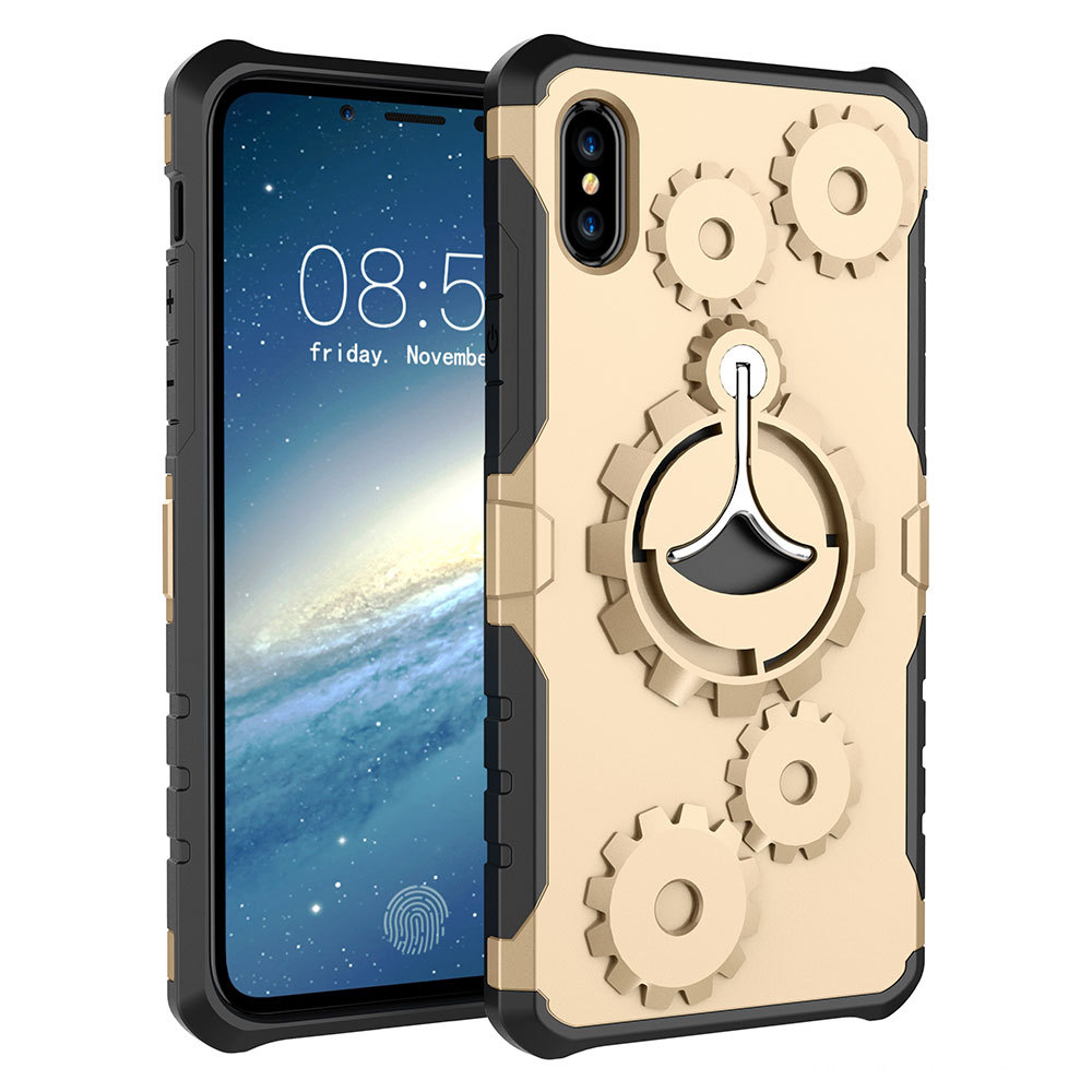 Case with ring holder for iPhone 8