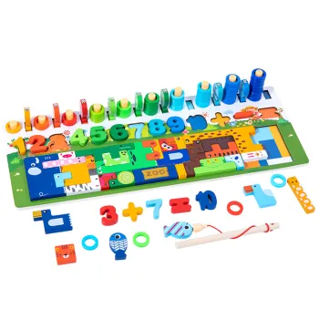 Mathematical Fun: Exploring Logarithmic, Geometric, and Cognitive Challenges with an Interactive Magnetic Fishing Board Game