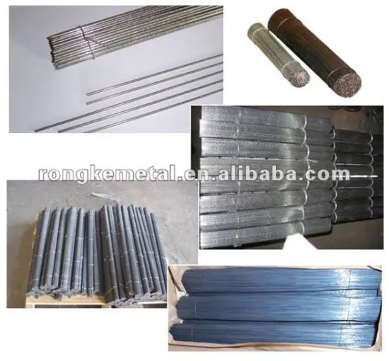 Manufacture straight Cut Iron Wire for binding of building material