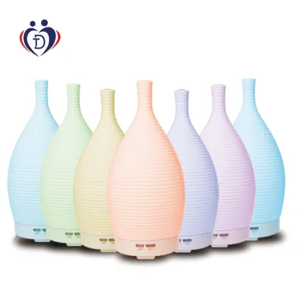 Electric Humidifier Ceramic Mushroom Room Misting Diffuser