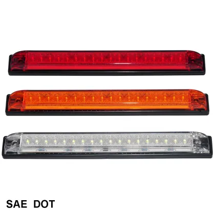 Slim Line LED Utility Lights - Marker Lights 4 inch to 8 inch for Boats and Trailers
