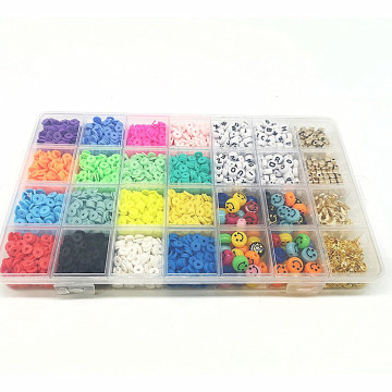 3500pcs 6mm Clay Beads Set: Personalized Fashion Bracelets for Women - Handmade and Customizable Packaging