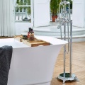 Freestanding Bathtub With Soaking Function