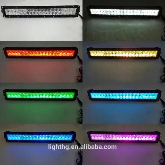 5D rgb led light bar 20 inch 120w for car light 5d led bar