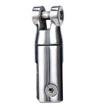 316 Stainless Steel Mirror Polished Boat Anchor Double Swivel Connector - Marine Hardware