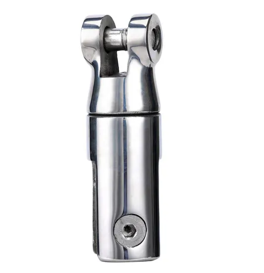 316 Stainless Steel Mirror Polished Boat Anchor Double Swivel Connector - Marine Hardware