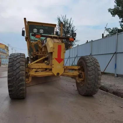 Used Caterpillar 160H Grader for Sale in China - Original Imported Caterpillar Grader