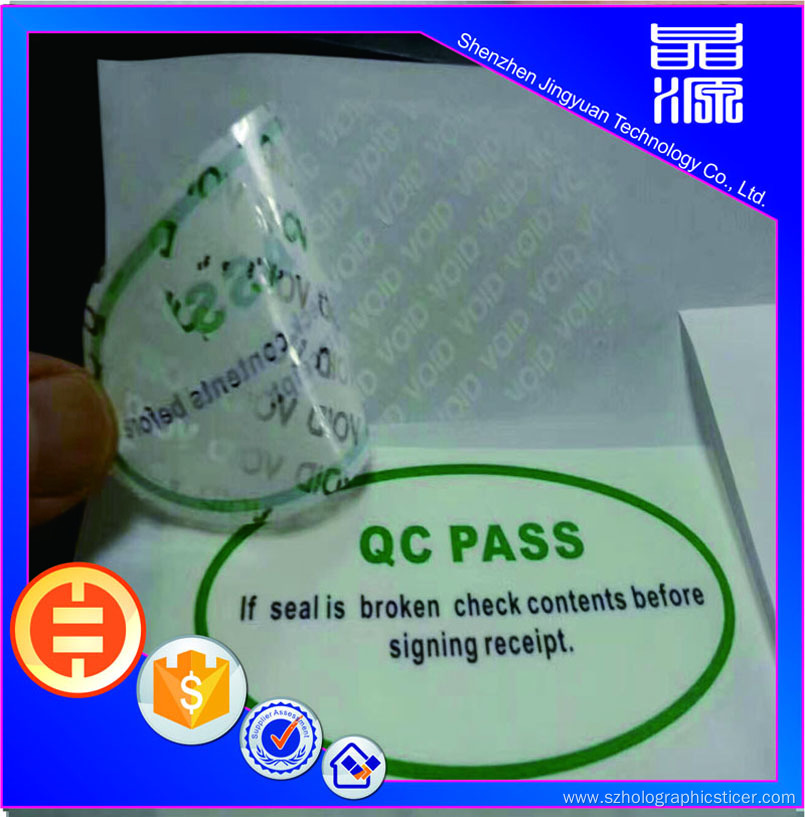 Cheap Custom Printing Hologram Labels