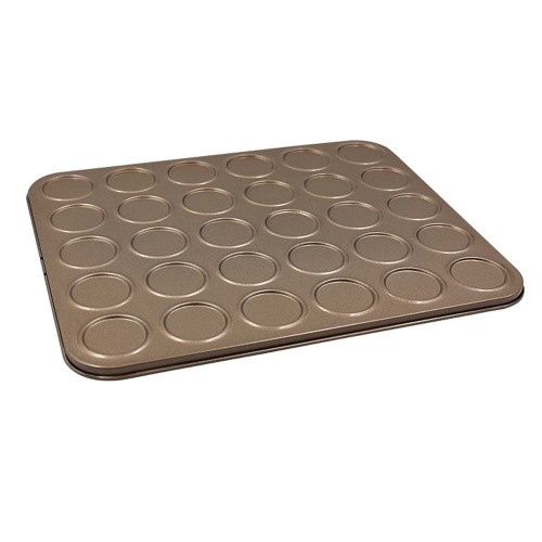 30-Cavity Macaroon Biscuits Cookie Bakeware For Oven Baking