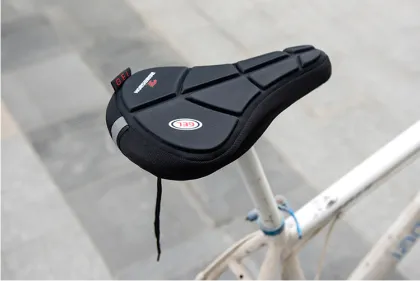 ROBESBON Breathable Cycling Bicycle Silicone Seat Pads - GEL Saddle Cover 15021