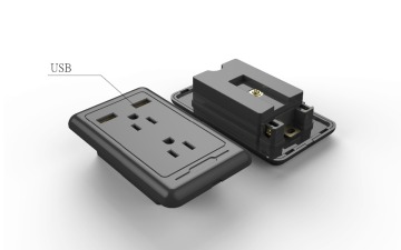 2015 Newest Smart Home USB Wall Mounted Power Socket 230V