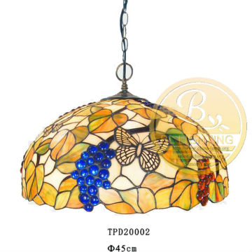 high quality tiffany pendant lamp with modern style,hanging tiffany lamp,New modern style tiffany pendant lamp with europe style