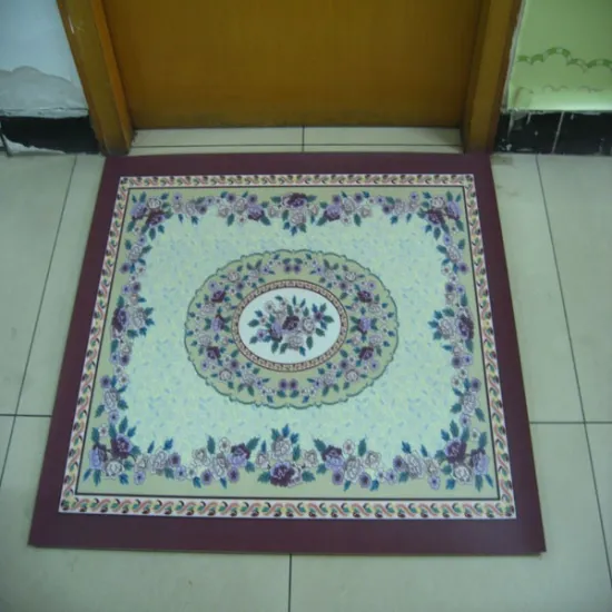 PVC customized kitchen carpet