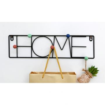 24155Wire wall mounted coat rack