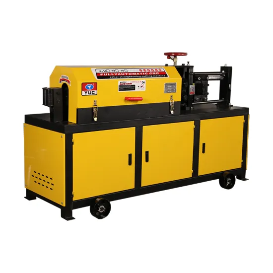 Hot Sale Wire Rod Straightening Cutting Machine Automatic Rebar Straightening And Cutting Machine