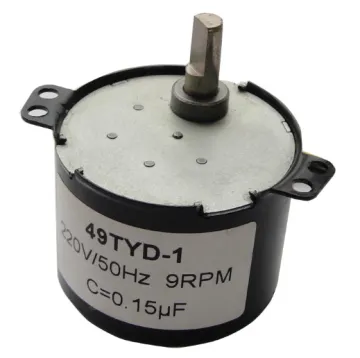 49TYD AC Synchronous Motor: 4W, 5W, 7W, 120V, 220V