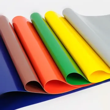 Colorful Waterproof Tarpaulin Fabric: Ideal for Truck Covers, Tents, and Roofs (550GSM-900GSM)