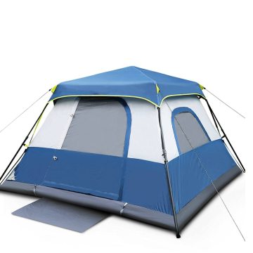 Easy Set Up Camping Tent Picnic Large Waterproof 5-8 Person Family Tent With Top Rainfly