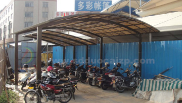 High quality carport used for the garden