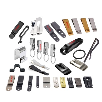 Custom Knife and Gun Accessory Bundle: Including Metal Belt Clips, Stamping Key, Kydex Holders, Special Springs, and Wing Clips Holsters Sheaths
