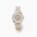 Women Designer Watch com conjunto de pulseira de vidro mineral