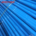 Синий круглый стержень из полиэтилена высокой плотности HDPE