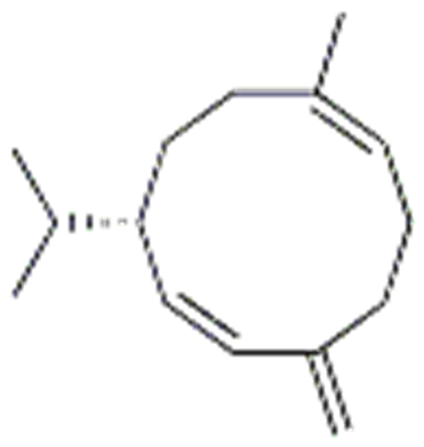 1,6-Cyclodecadiene,1-methyl-5-methylene-8-(1-methylethyl)-,( 57251581,1E,6E,8S)- CAS 23986-74-5