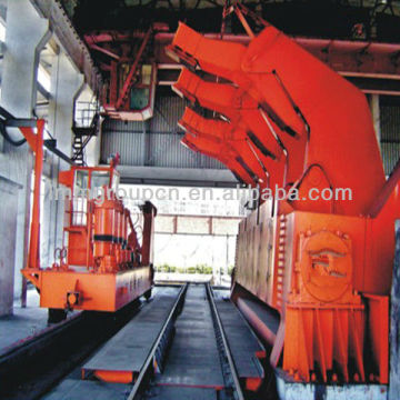 double rotary car dumper with side arm charger for C60 wagon