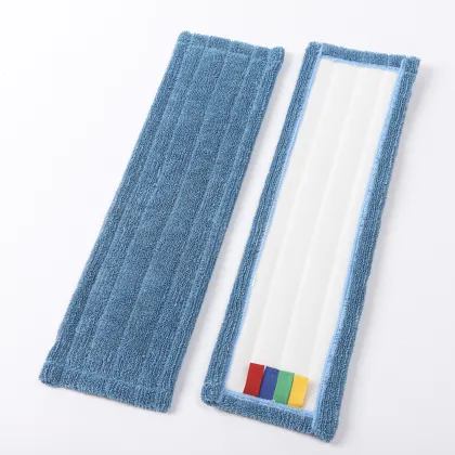 wet microfiber flat mop
