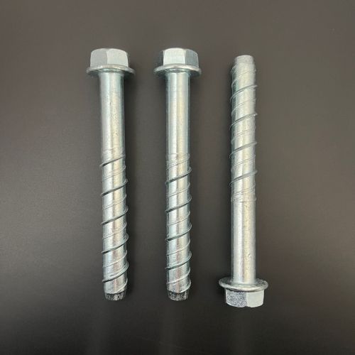 Zinc Plated Hexagonal Self-cutting Concrete Screws
