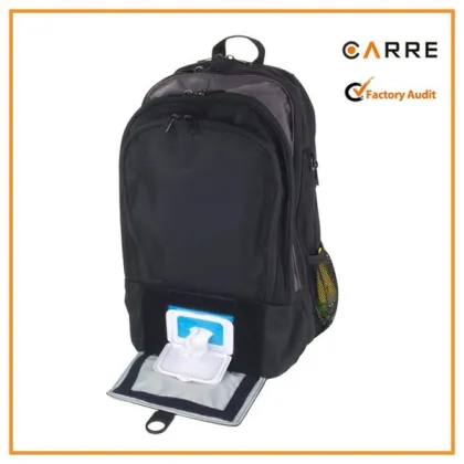 Camouflage camo backpack diaper bag for daddy