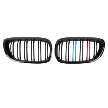Glossy Black M Color Bumper Grille for 2002-2004 E46 3 Series