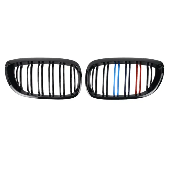 Glossy Black M Color Bumper Grille for 2002-2004 E46 3 Series