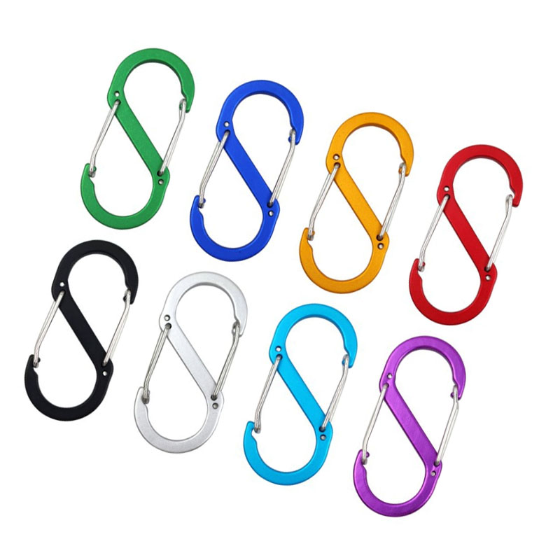 50MM Snap clip S Shaped Carabiner Hook