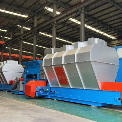 Light Material Air Drum Separator: Air Sorting Machine with Pipeline Air Blower