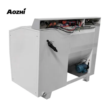 AOZHI 15kg Industrial Horizontal Double Cylinder Washing and Dewatering Machine for Sale