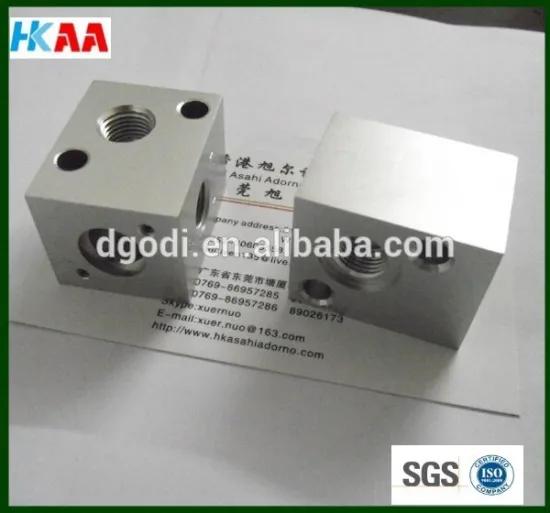 custom high precision CNC Automatic transmission valve body with solenoid