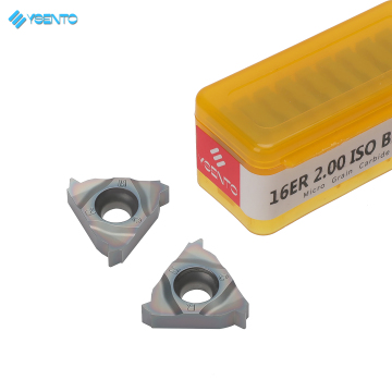 16er2.0iso ysento कार्बाइड थ्रेडिंग इंसर्ट संग्रह: प्रकार और विनिर्देश