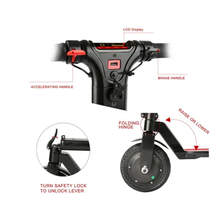QMWHEEL APP Connection 6.5 inch Electric Scooter