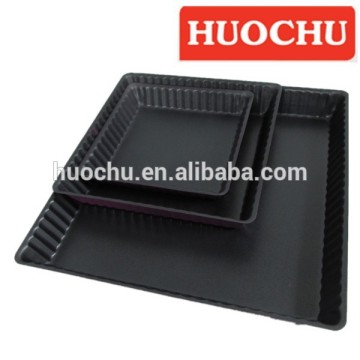 Carbon steel non stick non-stick square rectangular baking pan set