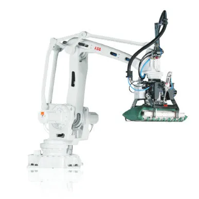 Automatic Palletizing Robot System for Boxes and Bags