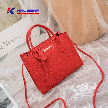 Candy color shoulder handbags for girls