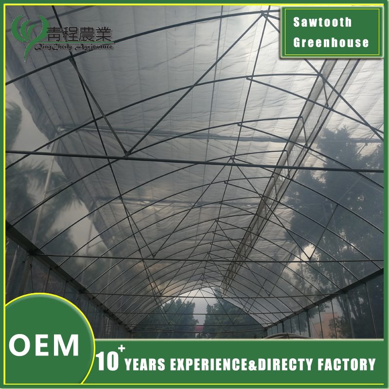 slope sawtooth greenhouse