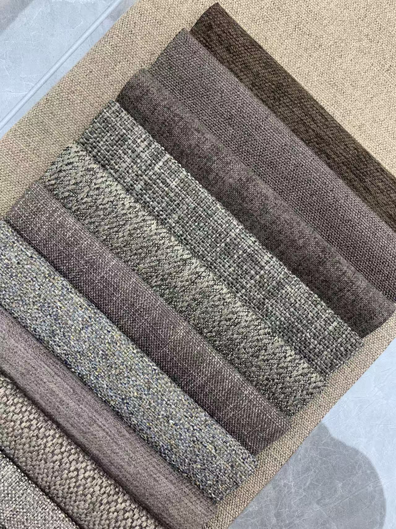 Heavyweight Textured Sofa Fabric Upholstery Fabric