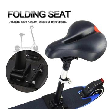 Millet Scooter Seat Folding Damper Seat Carbon Fiber Punch Free Folding Swivel Seat Electric Scooter Cushion