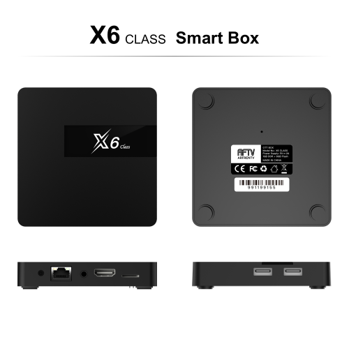 X6 Class Android TV box 4K 1G 8G