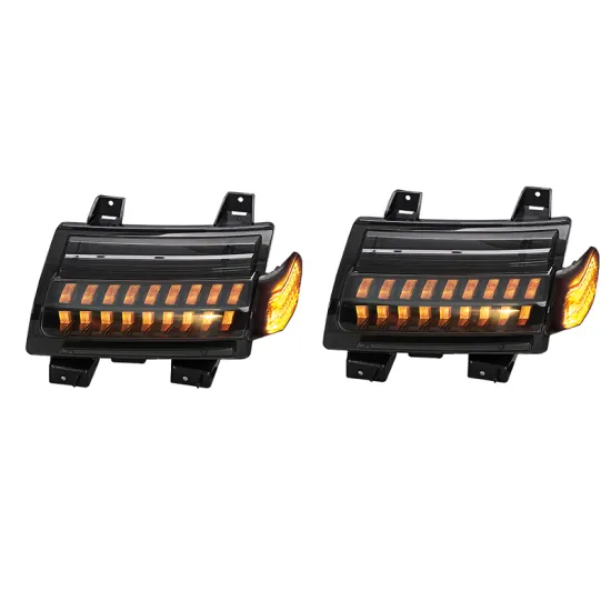 High Configuration LED Fender Flares with Turn Signal for Jeep Wrangler JL