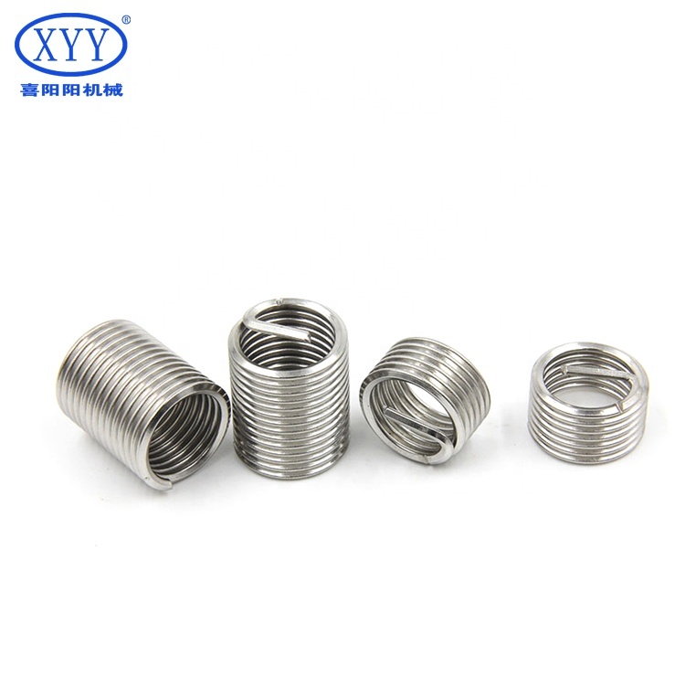 Stainless Steel M6*1*1D Screw Sleeve Self-Locking   Fasteners Thread Insert