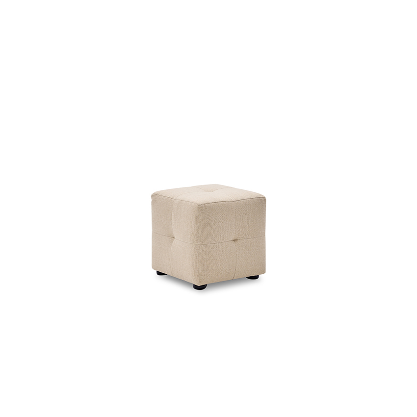 Fabric Square Stool For Bedroom